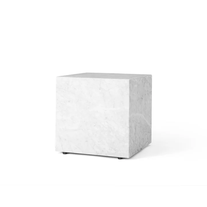 Audo Plinth Cubic Side table in white