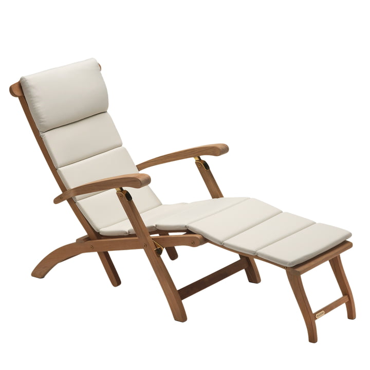 The Deck Chair with cushion from Skagerak in sand