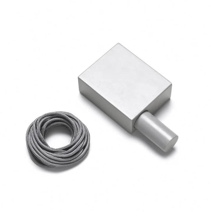 Ready Made Curtain hanging mechanism by Kvadrat in grey (150)