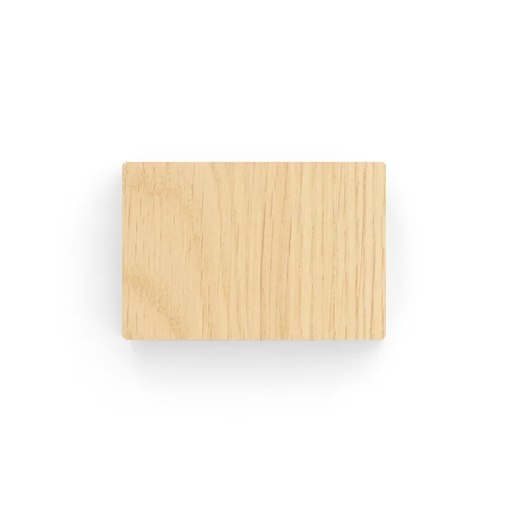 Ready Made Curtain center support for hanging mechanism by Kvadrat in oak (100)