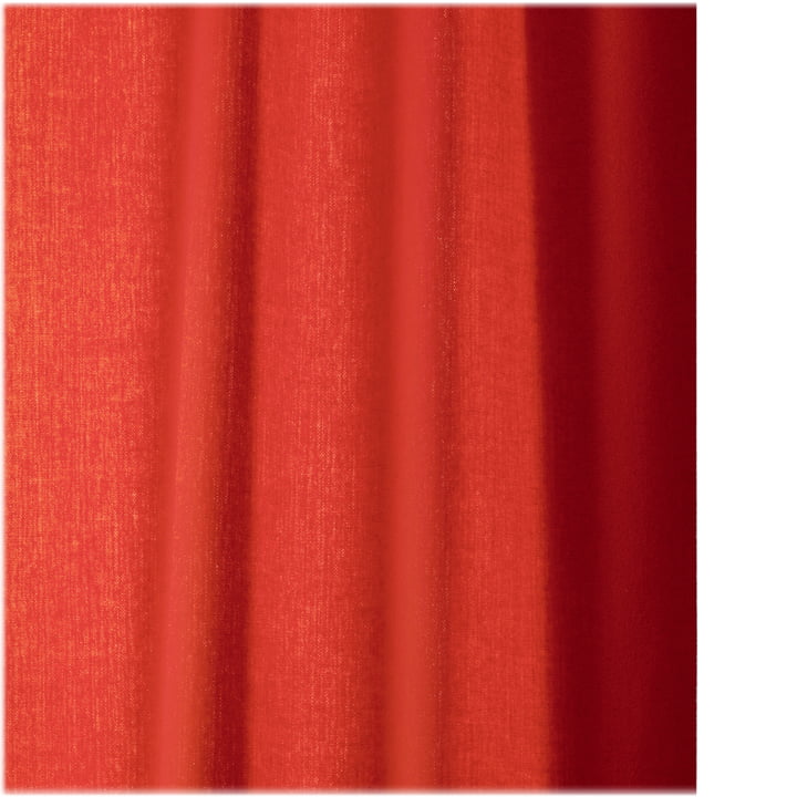 Ready Made Curtain Frozen by Kvadrat in red