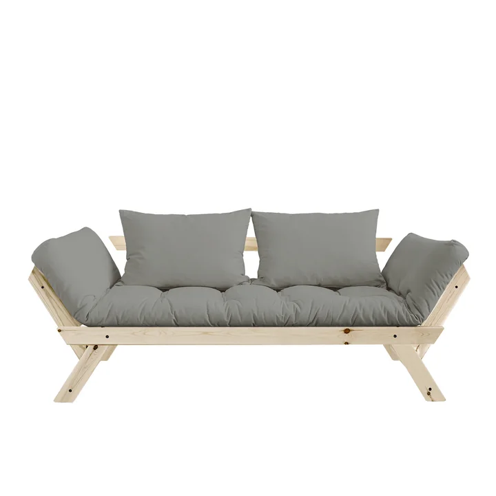 Bebop Sofa from Karup Design in natural pine / grey - 746