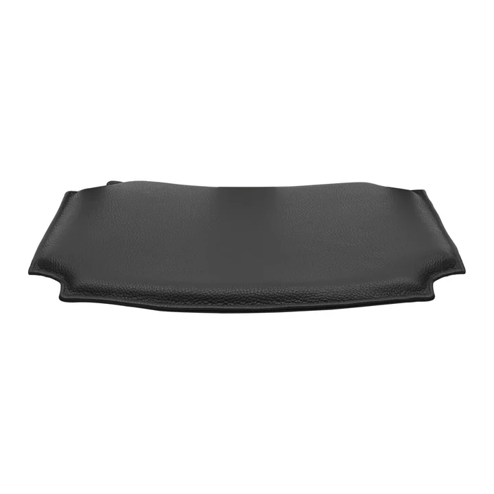 Leather cushion for CH24 Wishbone Chair by Carl Hansen in black