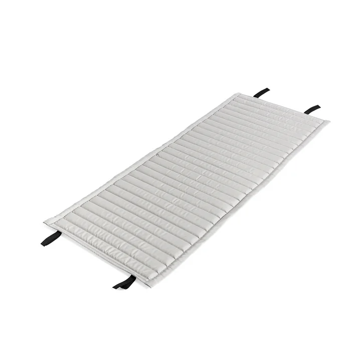 Palissade Quilted Cushion for Lounge Chair High by HAY in Sky Grey