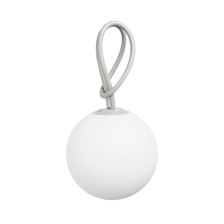 Hanging Bolleke lamp by Fatboy in light gray