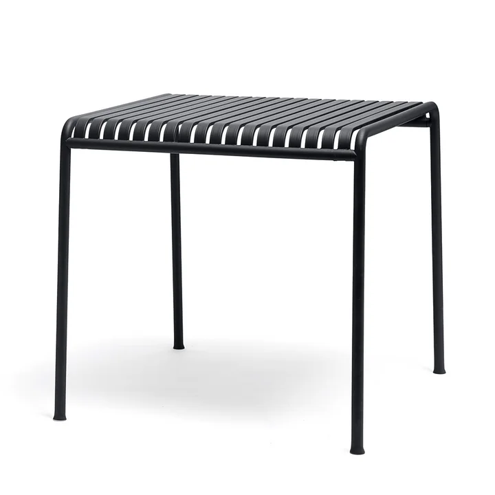 Palissade Square table 80 x 80 cm from HAY in anthracite