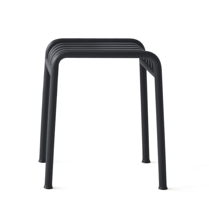Palissade Stool from Hay in anthracite
