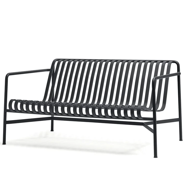 The Palissade lounge sofa from HAY in anthracite