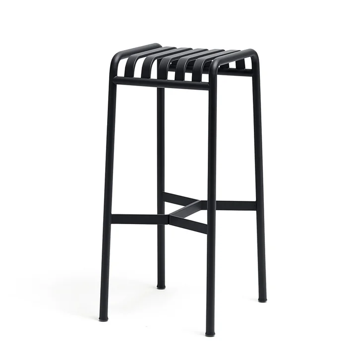 Palissade Bar stool from HAY in anthracite