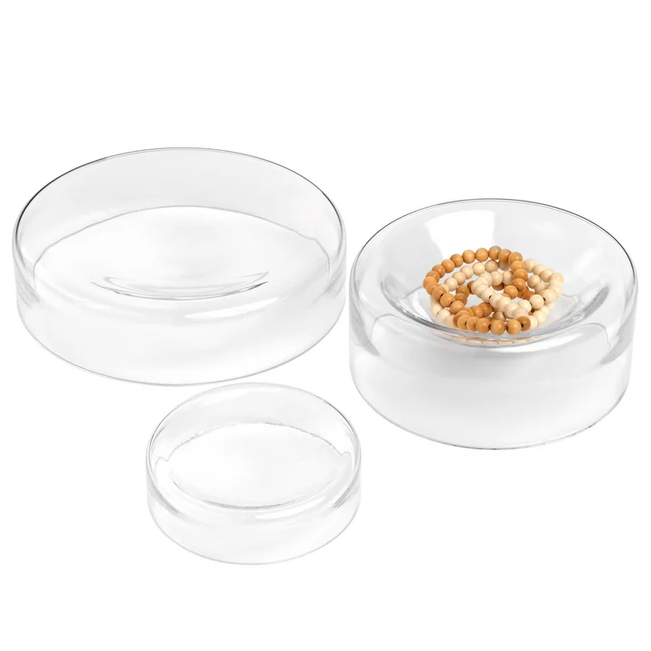 Jar Glass Bowl by Schönbuch in clear