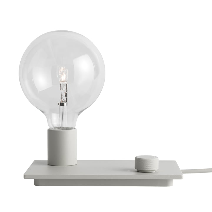 The Control table lamp in grey by Muuto.