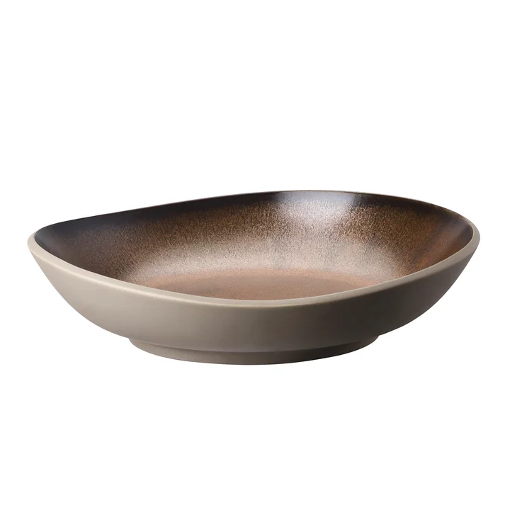 Junto plate Ø 22 cm deep by Rosenthal in bronze