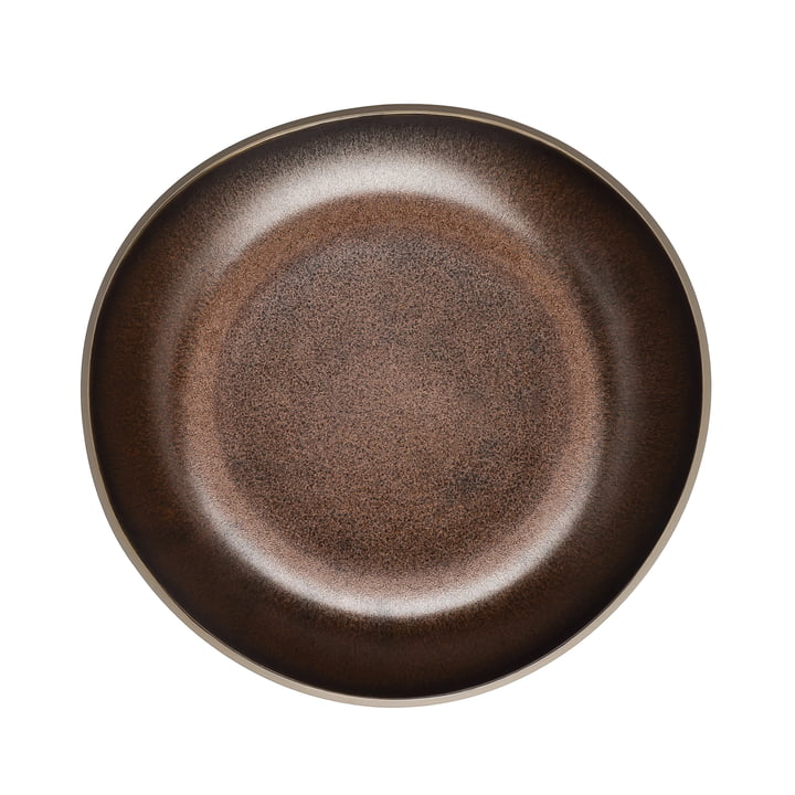 Junto plate Ø 22 cm flat by Rosenthal in bronze