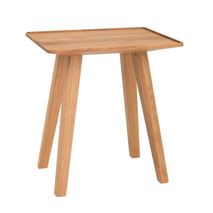 Nini Stool & Side Table by Schönbuch in Oak with a Natural Oiled Finish.