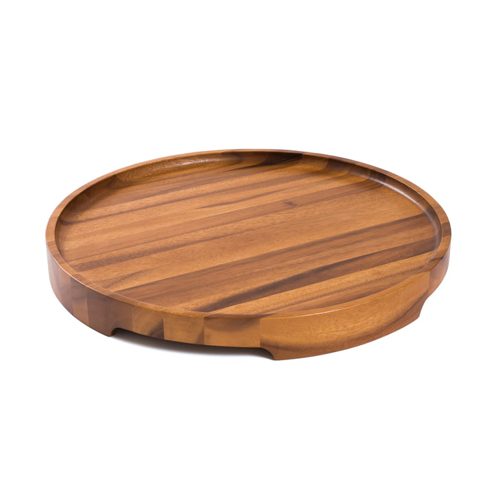 Tray it by Sack it out of Acacia Wood.