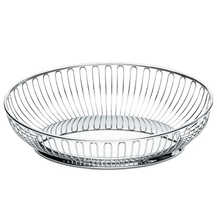 826 Wire Basket by Alessi, oval, 28 x 20 cm