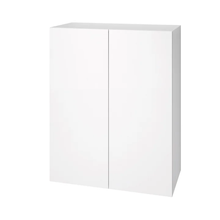 Urban cabinet 1071 (80 cm, 2 doors) by Schönbuch in snow white (RAL 9016)
