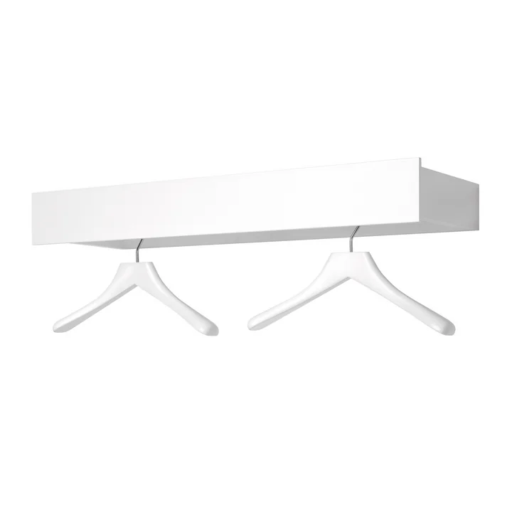 Urban Coat Rack 80 cm by Schönbuch in snow white (RAL 9016)
