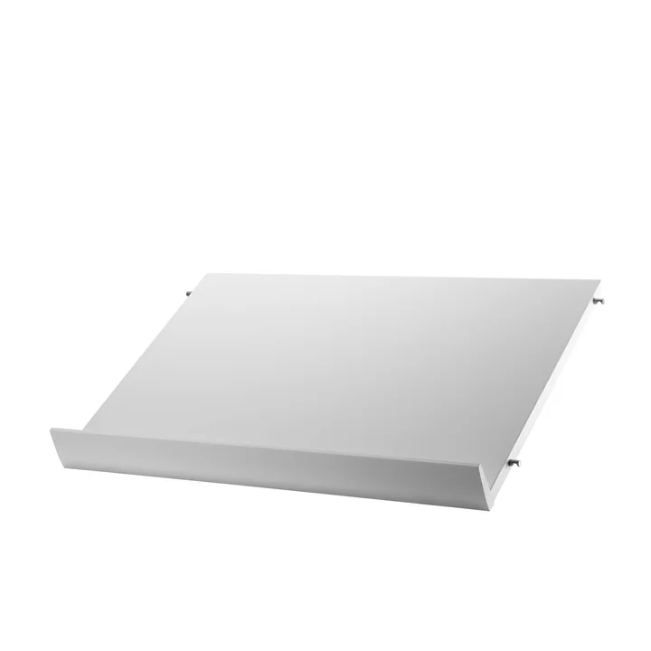 Magazine rack 58 x 30 cm from String in white