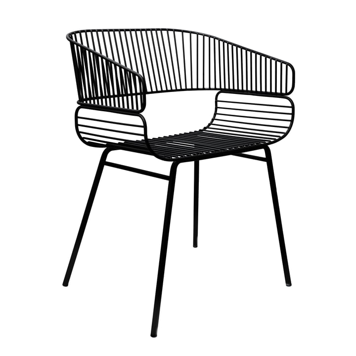 Trame chair by Petite Friture in black