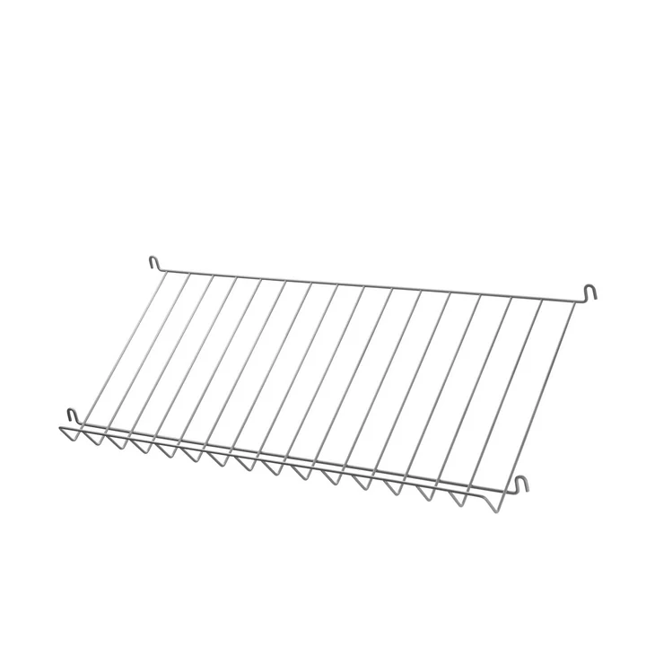 Magazine rack from String in gray