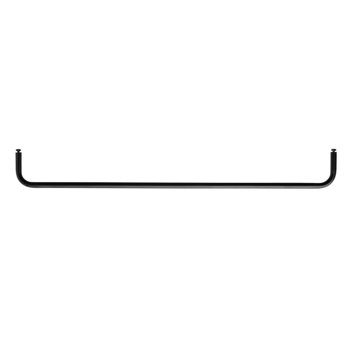 Bar for metal shelf 78 cm from String in black