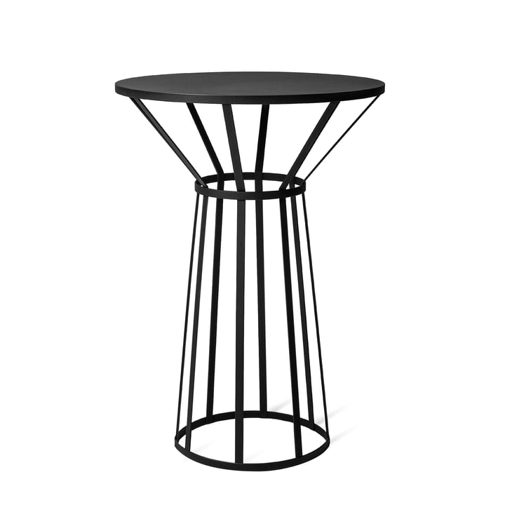 Hollo Bistro Table by Petite Friture in Black