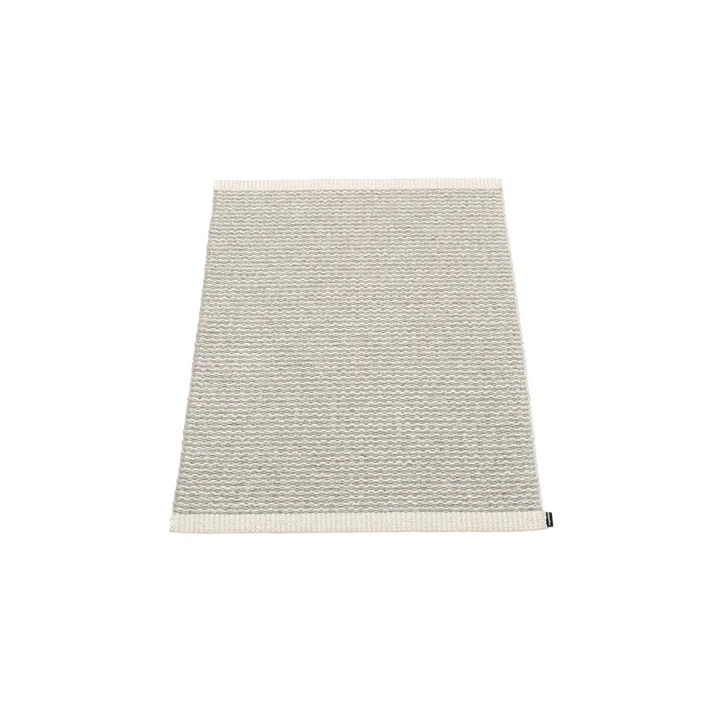 Mono Carpet, 60 x 85 cm from Pappelina in Fossil Grey / Warm Grey