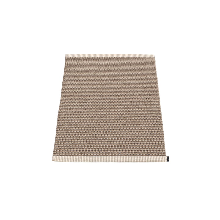 Mono Carpet, 60 x 85 cm from Pappelina in Dark Mud / Mud
