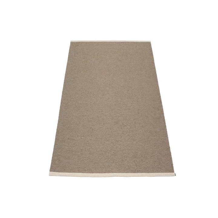 Mono carpet, 60 x 150 cm from Pappelina in Dark Mud / Mud