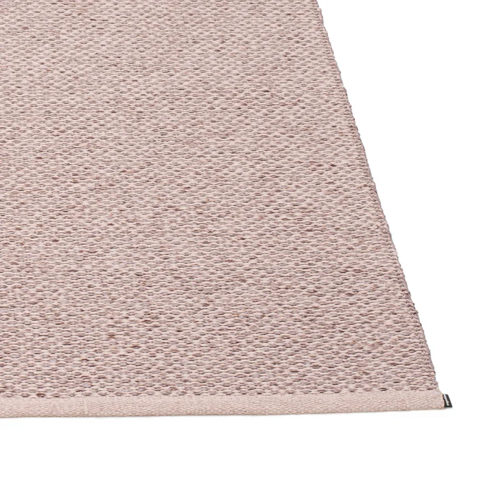 Pappelina - Svea Rug, 140 x 220 cm, Purple Metallic / Pale Rose