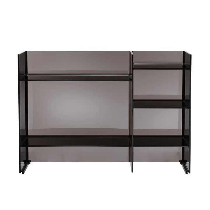 Kartell - Sound-Rack storage unit, smoke