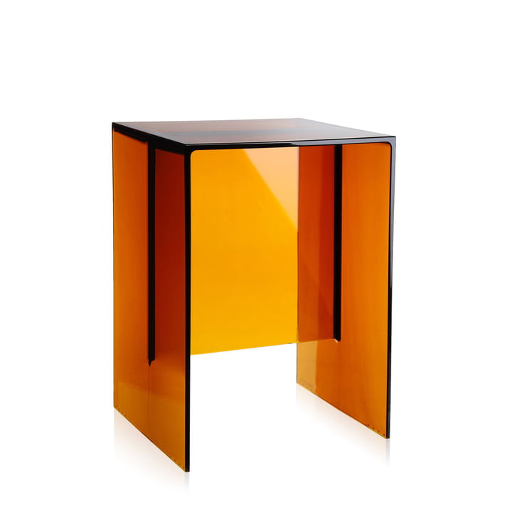 Kartell - Max-Beam Stool / Side Table, amber 