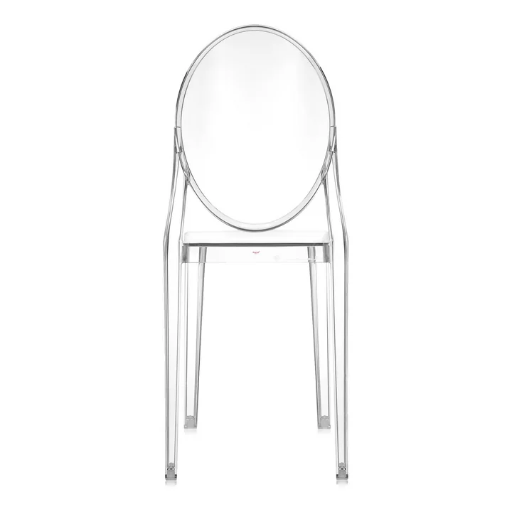 Kartell - Victoria Ghost chair, crystal / transparent
