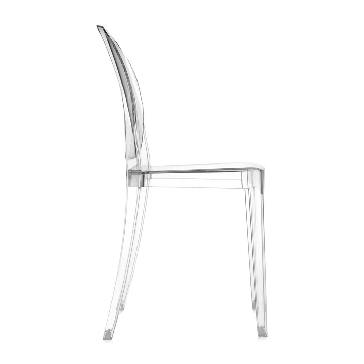 Kartell - Victoria Ghost chair, crystal / transparent