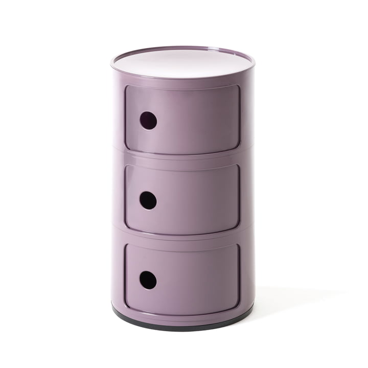 Componibili 4967 from Kartell in purple