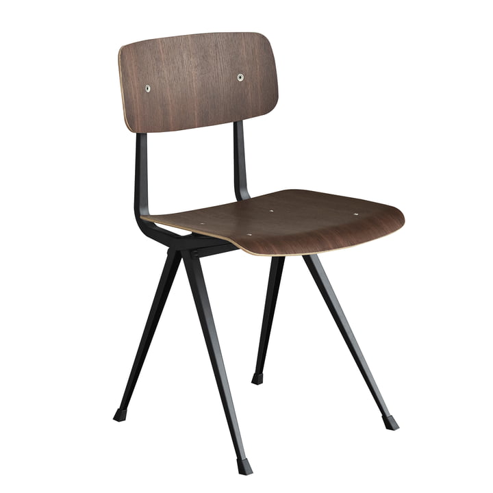Result Chair from Hay in black and smoked oak