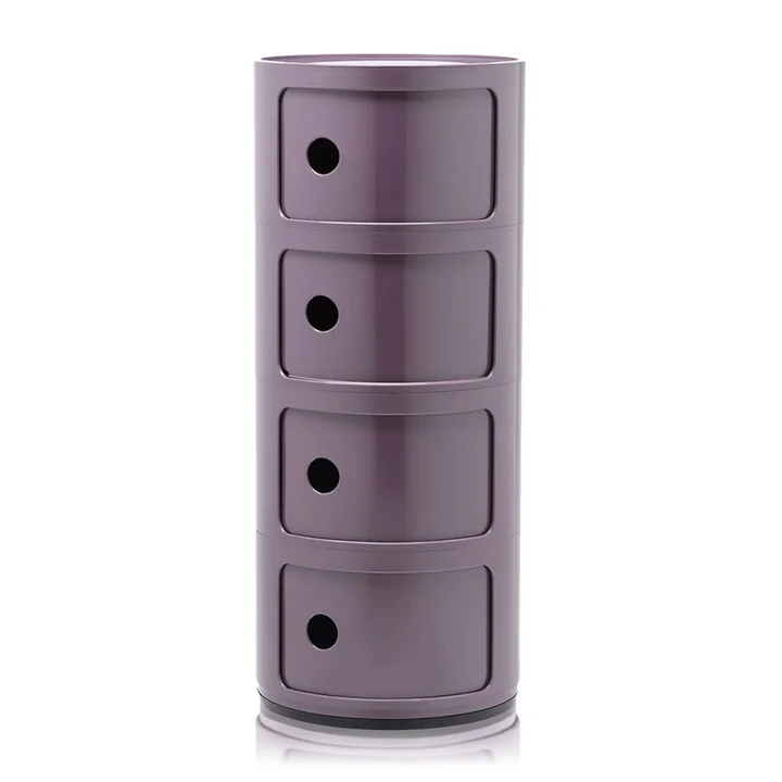 Componibili 4985 by Kartell in purple