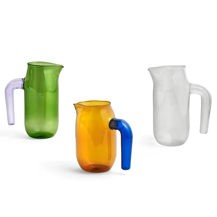 Glass jug by Jochen Holz for HAY