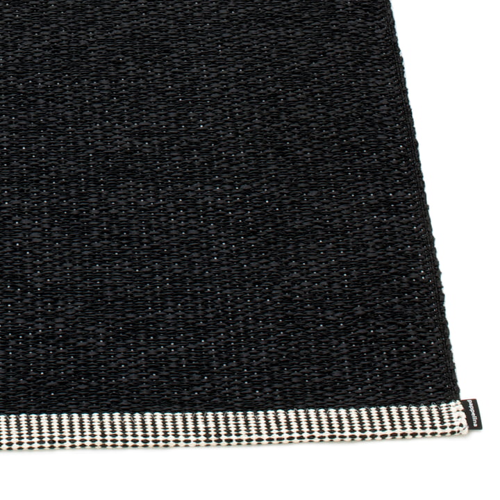 Mono Rug by Pappelina in Black