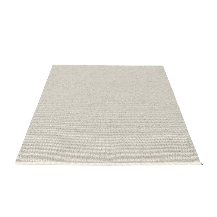 Mono Rug 140 x 200 cm by Pappelina in in Fossil Grey / Warm Grey