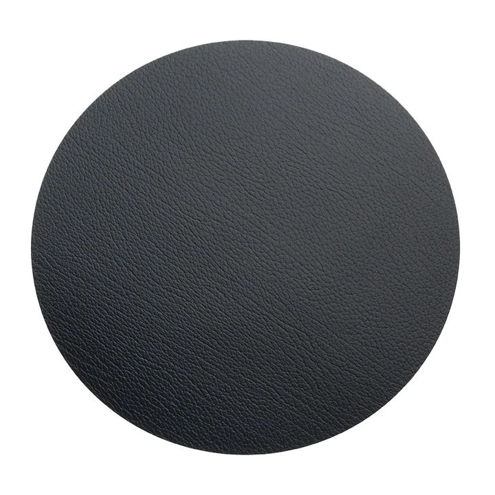 Floor Mat Circle XXXL Ø 92 cm by Lind DNA in Bull Black
