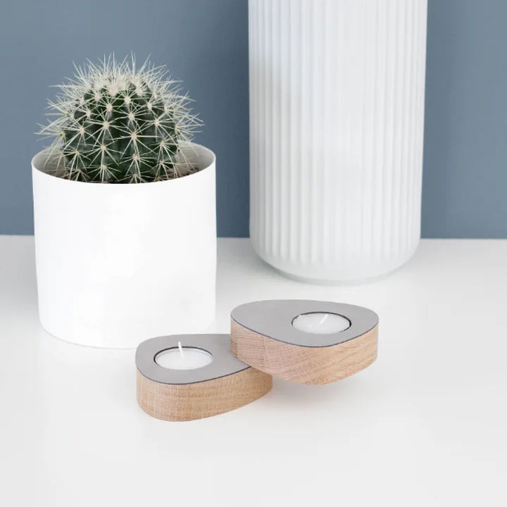 Curve Tealight holder from Lind DNA