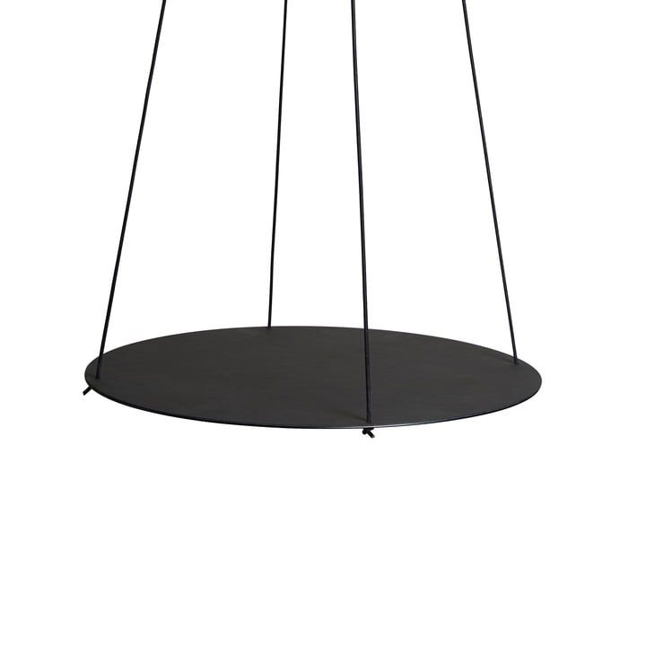 Pendulum Circle 40 cm to hang in black