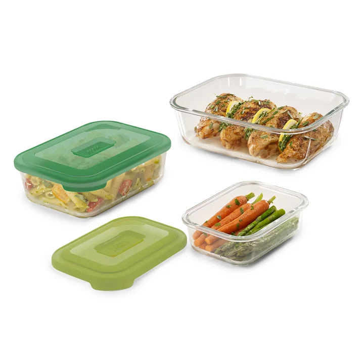 Nest Glass Storage Container set (4-piece) from Joseph Joseph