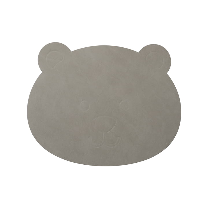 Children table set bear by LindDNA in Nupo light grey