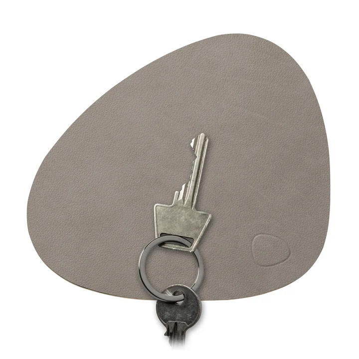 Key Board 16 x 13 cm by Lind DNA in Light Grey Nupo (5 mm)