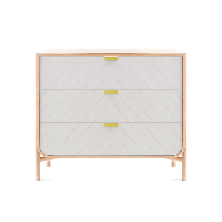 Hartô - Marius Drawer chest, light gray (RAL 7035)