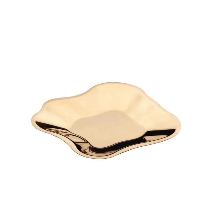 Aalto bowl flat 358 mm from Iittala in Rose Gold