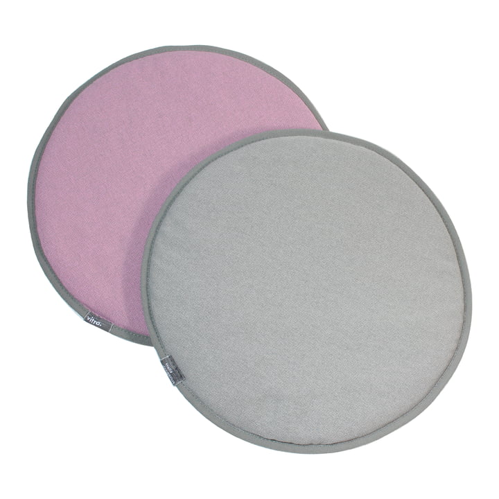 Vitra - Seat Dots, pink / sierra gray